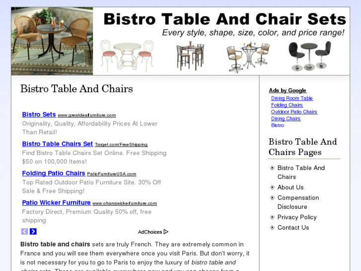 www.bistrotableandchairs.org