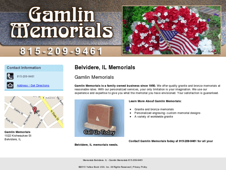 www.gamlinmemorials1.net