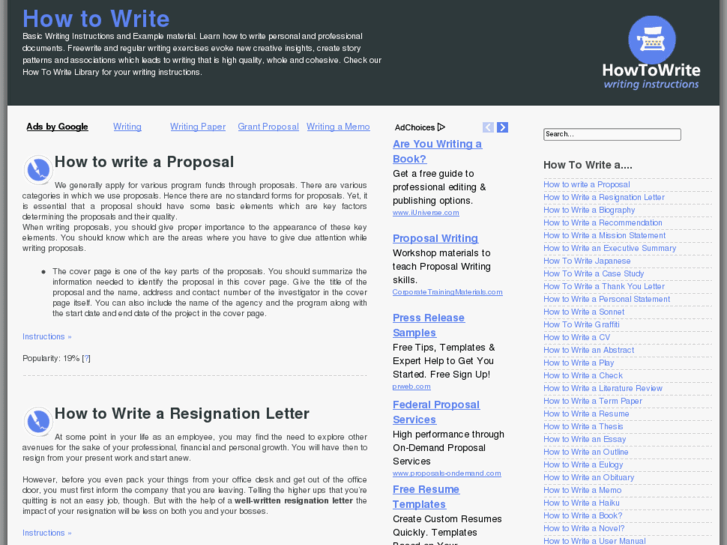 www.howtowrite.info