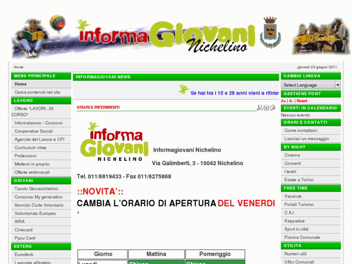 www.informagiovaninichelino.it