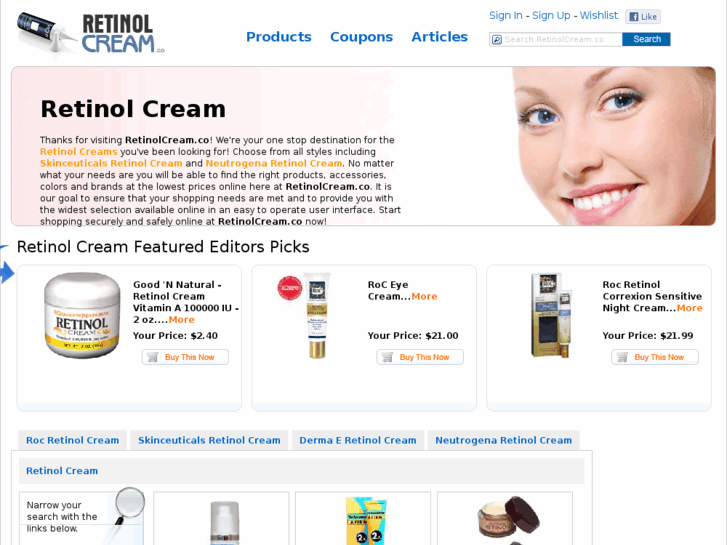 www.retinolcream.co