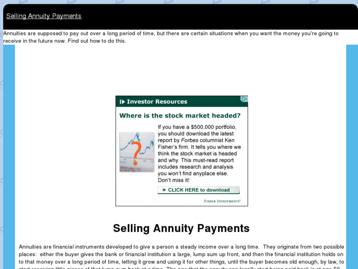 www.sellingannuitypayments.com