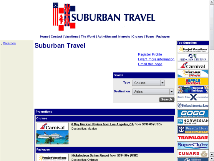 www.suburban-travel.com