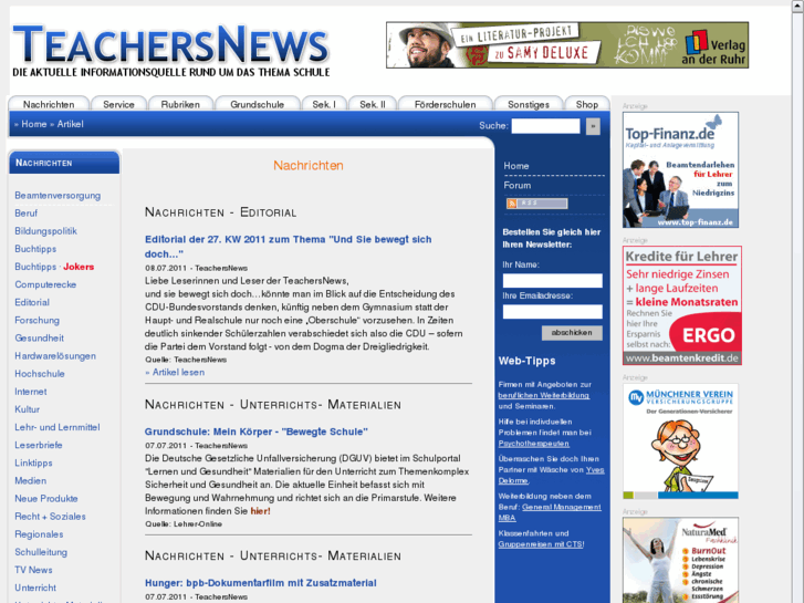 www.teachersnews.net