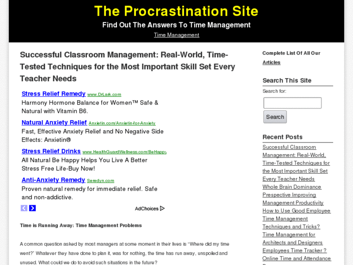 www.theprocrastinationsite.com