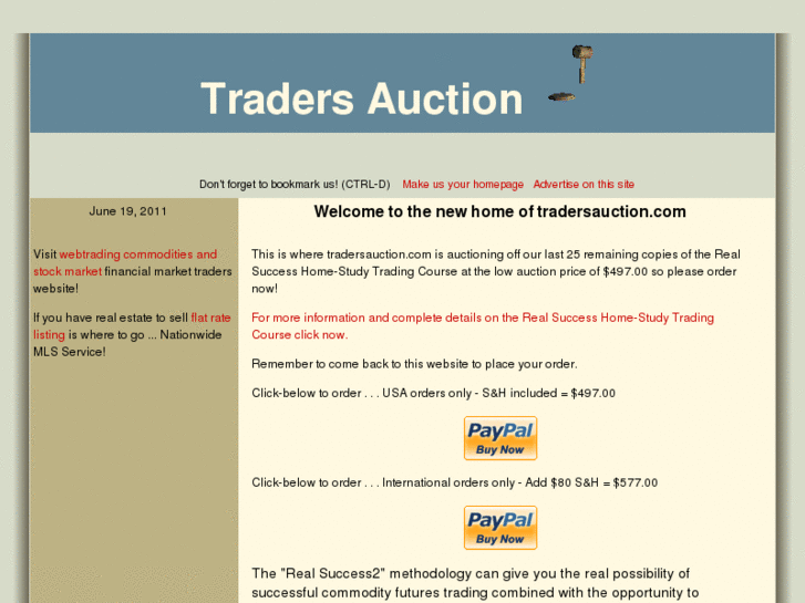 www.tradersauction.com