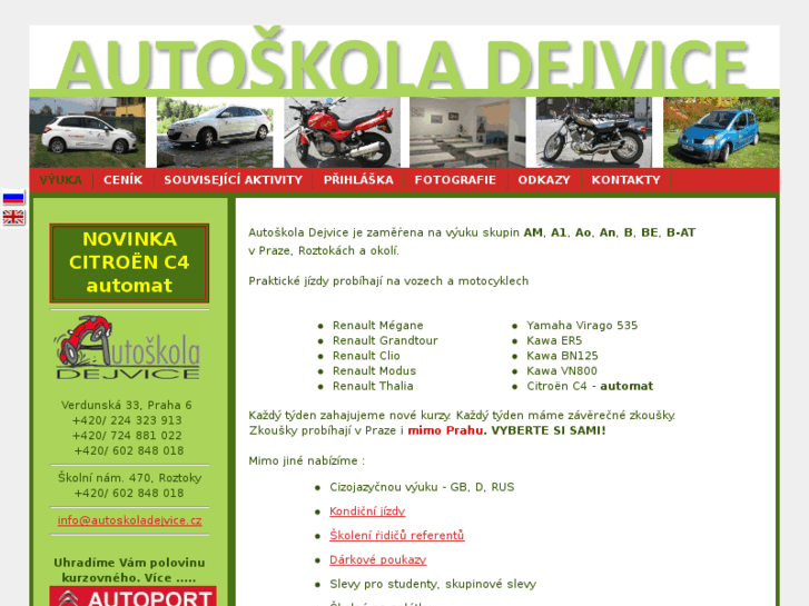 www.autoskoladejvice.cz