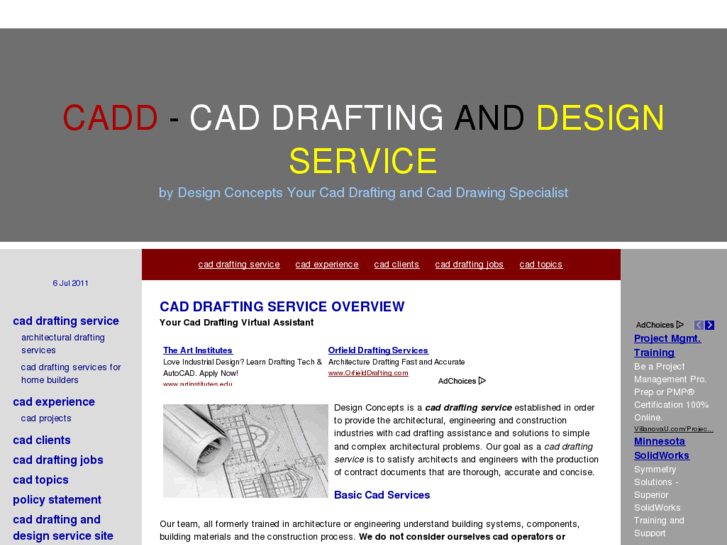 www.cadd-cad-drafting-and-design-service.com