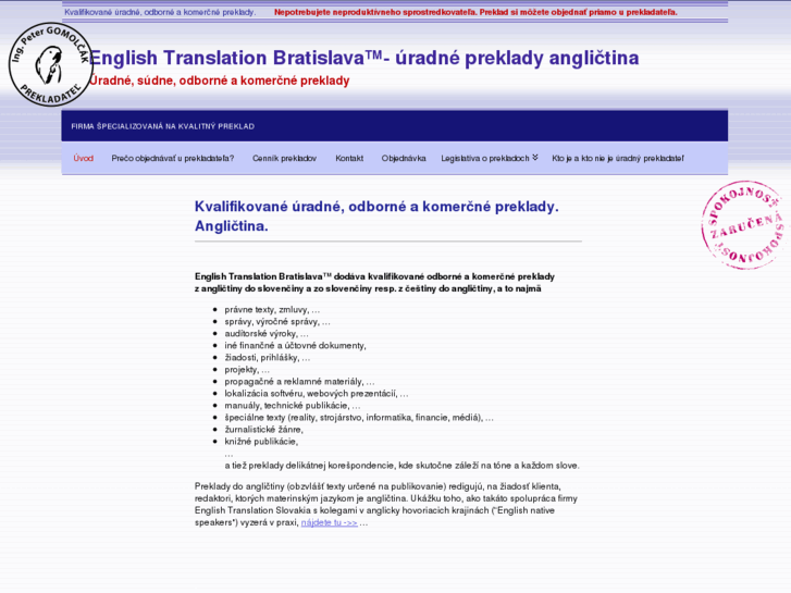 www.englishtranslation.eu