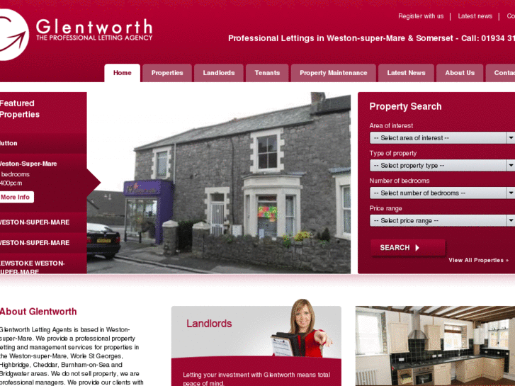 www.glentworthlettings.co.uk