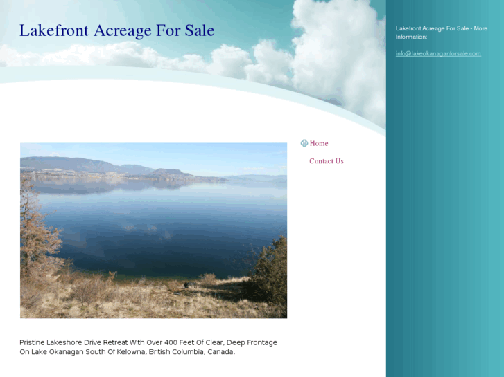 www.lakeokanaganforsale.com