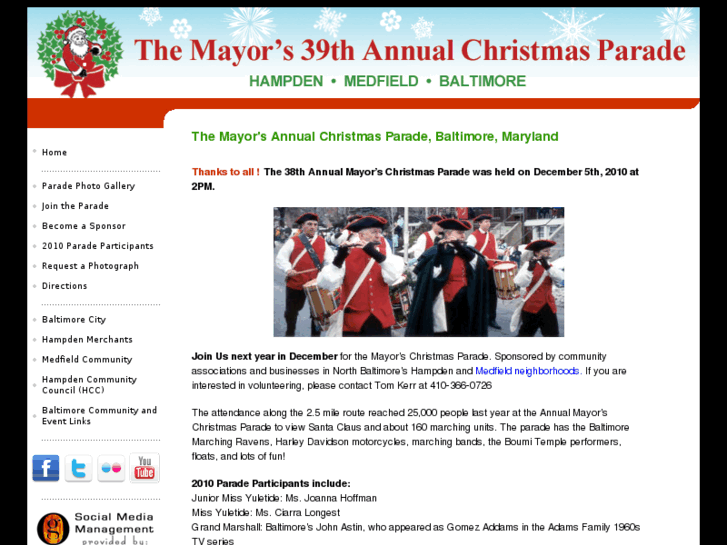 www.mayorschristmasparade.com