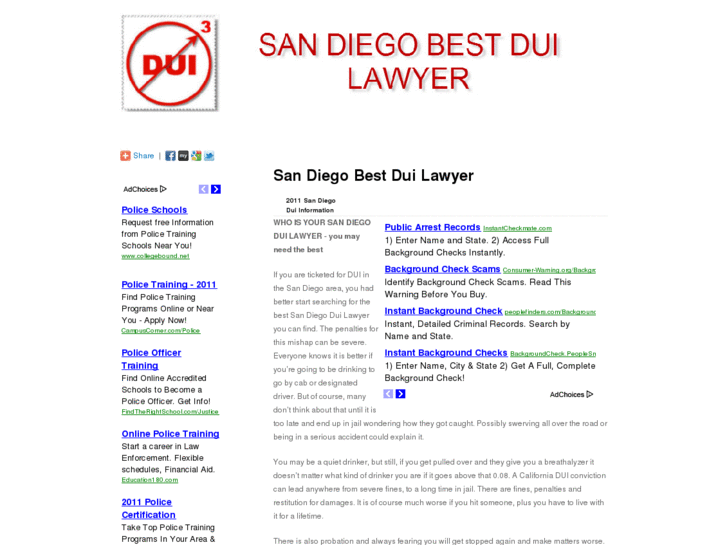 www.sandiegobestduilawyer.com