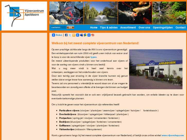 www.vijvercentrumapeldoorn.nl