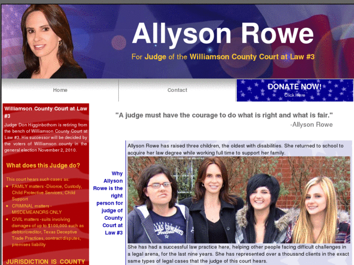 www.allysonforjudge.com