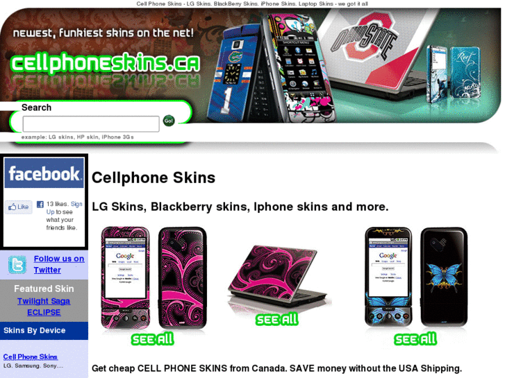 www.cellphoneskins.ca