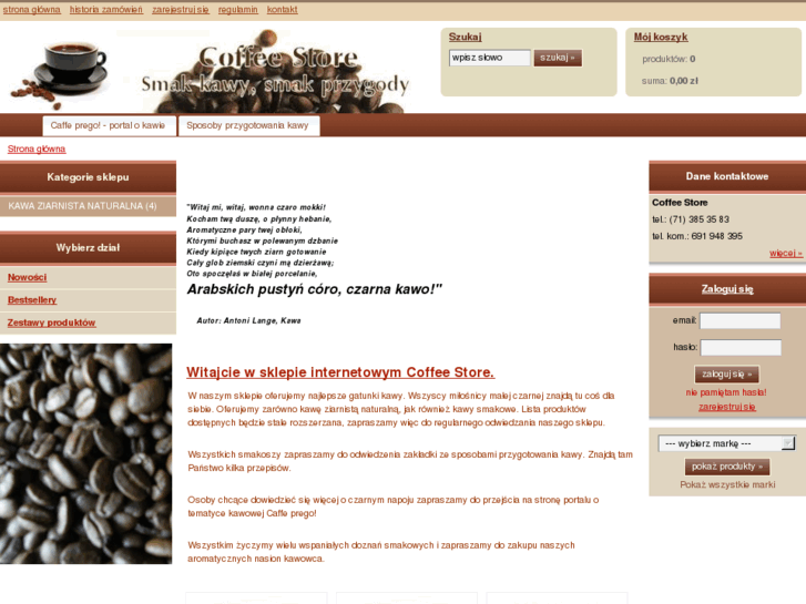 www.coffeestore.pl