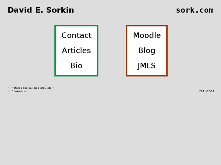 www.davidsorkin.info