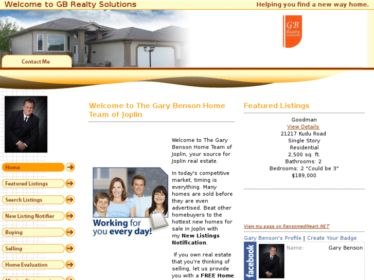 www.garybensonhomes.com