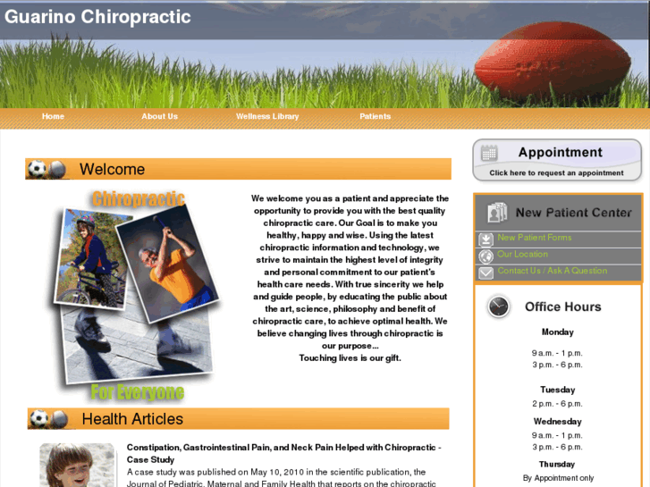 www.guarinochiropractic.com