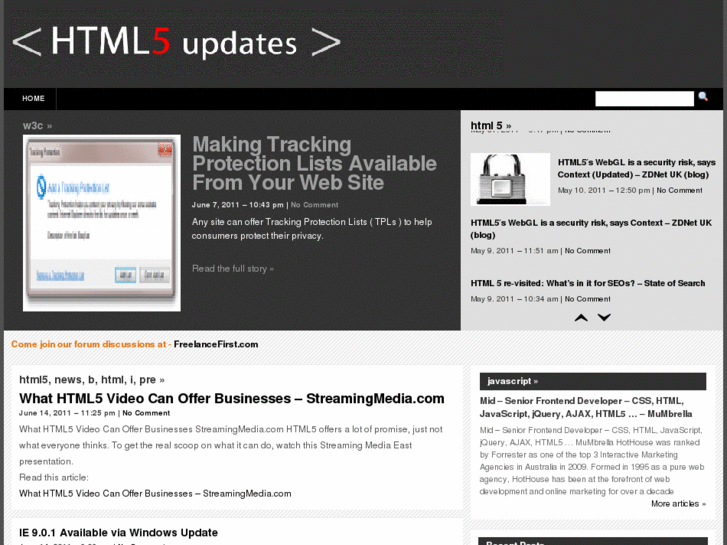 www.html5updates.com