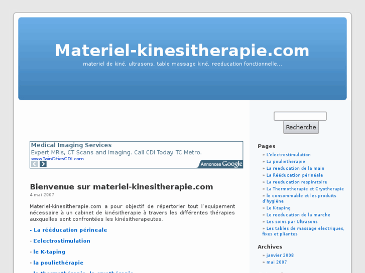 www.materiel-kinesitherapie.com