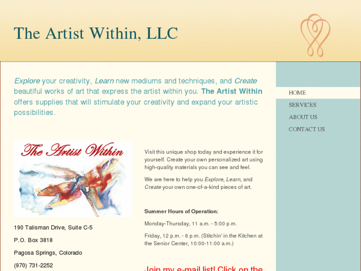 www.theartistwithin.biz