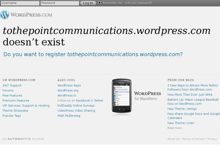 www.tothepointcommunications.org