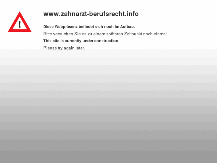 www.zahnarzt-berufsrecht.info