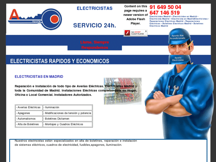 www.apuntoelectricistas.com