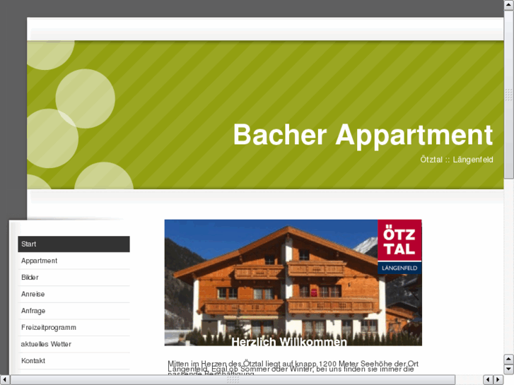 www.bacher-appartment.com