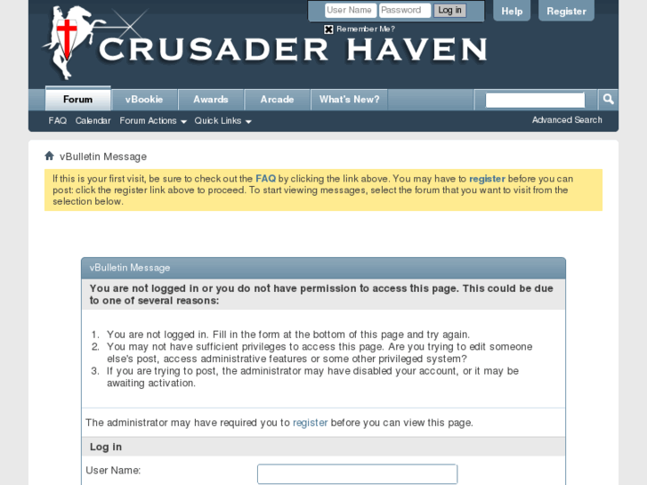 www.crusaderhaven.com