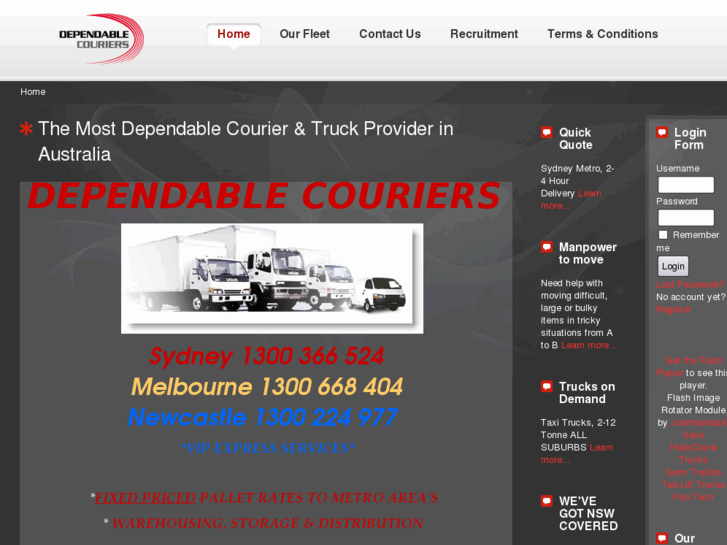 www.dependablecouriers.com