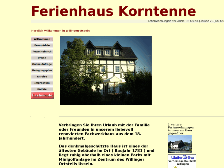 www.ferienhaus-korntenne.de