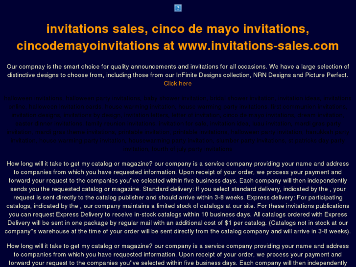 www.invitations-sales.com