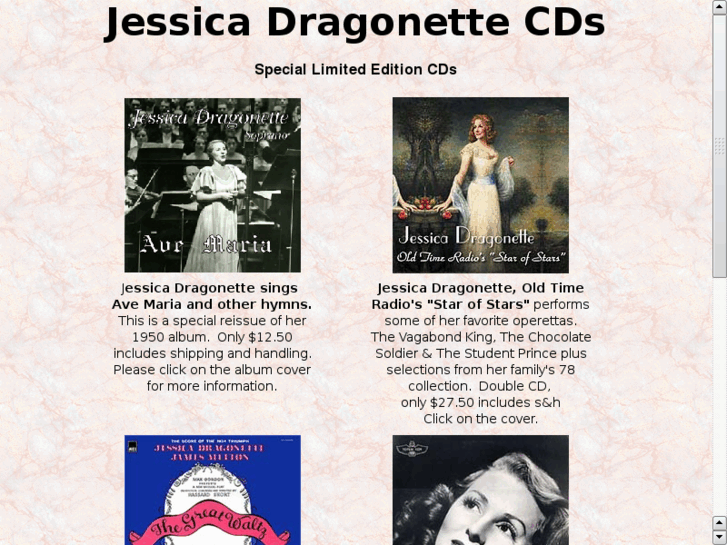 www.jessicadragonette.org