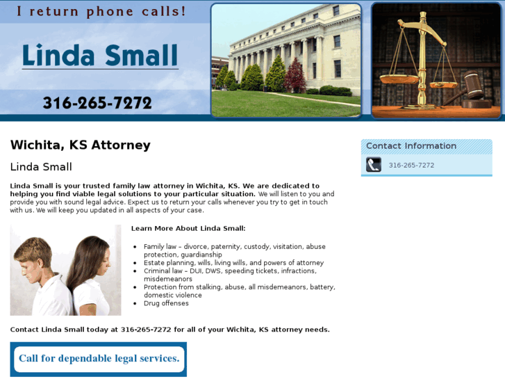 www.lindasmallattorney.com