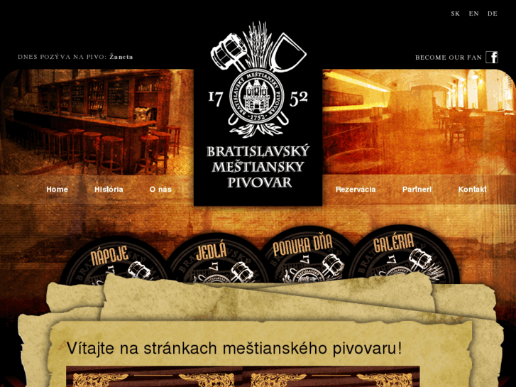 www.mestianskypivovar.sk