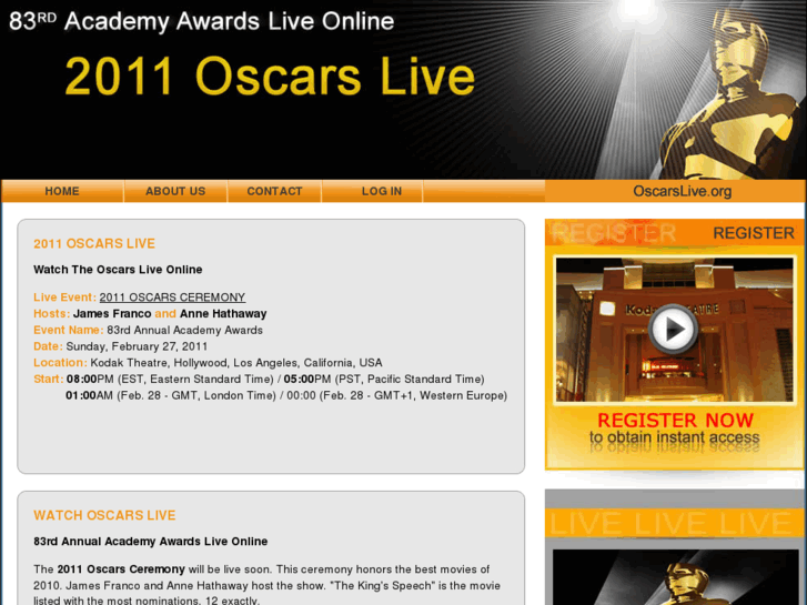 www.oscarslive.org