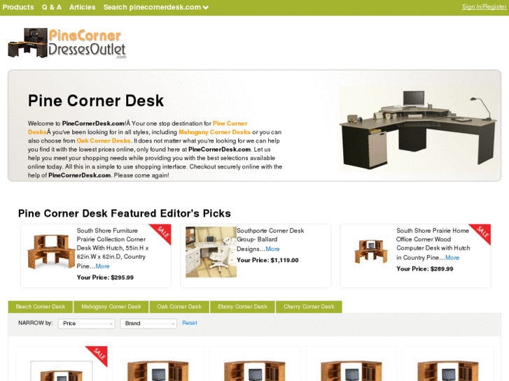 www.pinecornerdesk.com