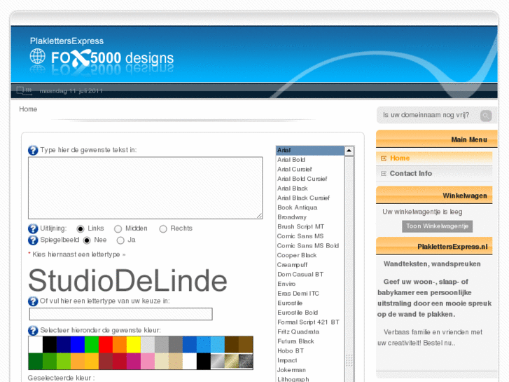 www.studiodelinde.nl