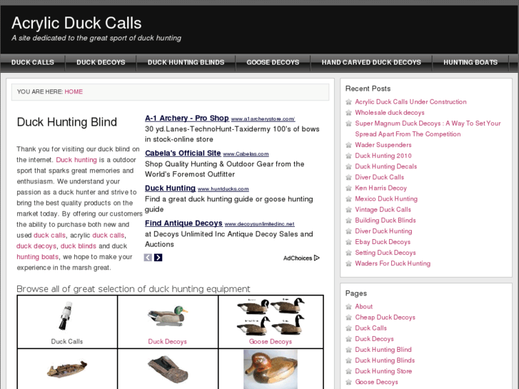 www.acrylicduckcalls.com