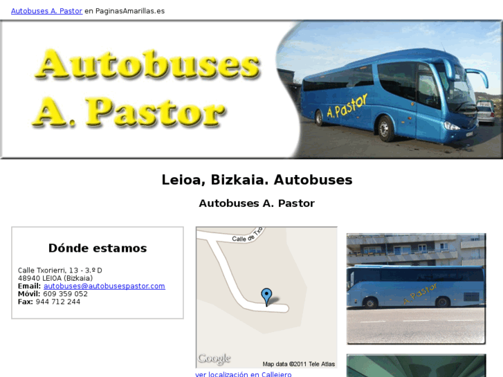 www.autobusespastor.es