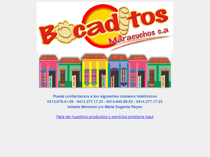 www.bocaditosmaracuchos.com