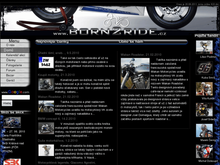 www.born2ride.cz