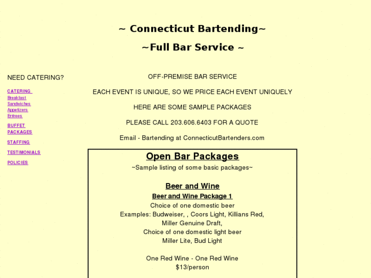 www.connecticutbartenders.com