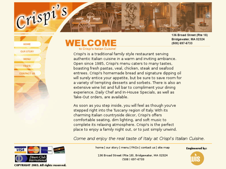 www.crispisrestaurant.com