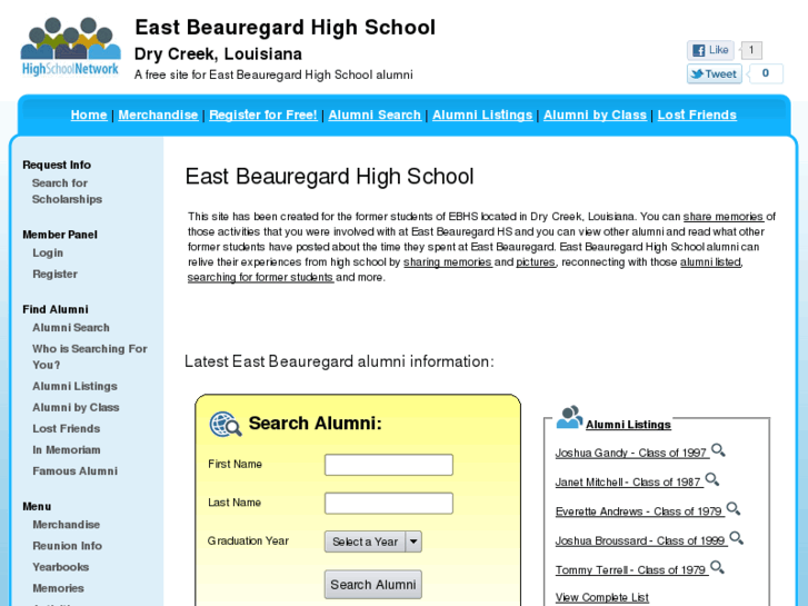 www.eastbeauregardhighschool.com