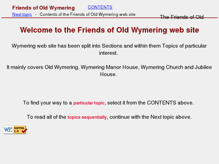 www.friendsofoldwymering.org.uk