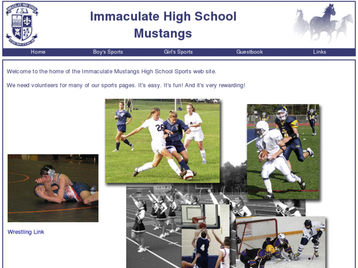 www.immaculatemustangs.net